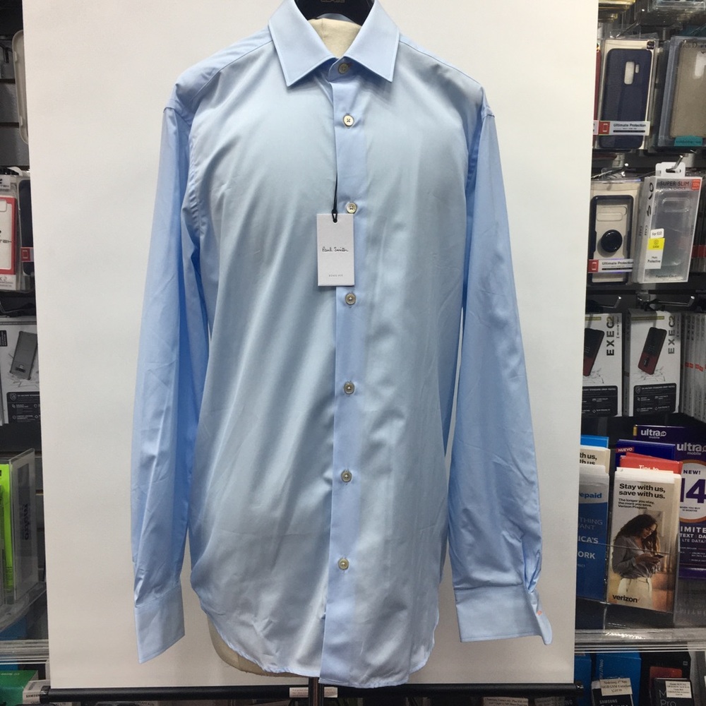 Paul Smith Dress Shirt Blue L size